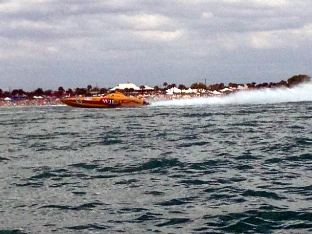 Cell Phone Photos by Paula Crosby<br>
Offshore Boat Race at Englewood Beach April 13 - 2014 - Slide 9