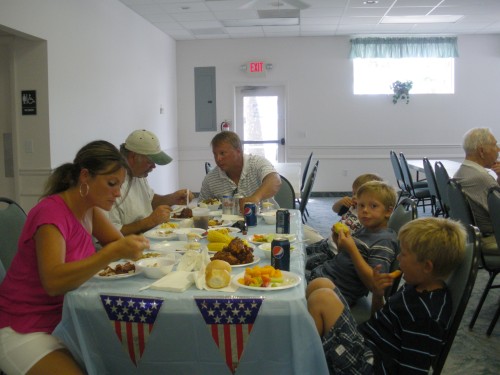 Baby Back Ribs Dinner by Jim Neff July 4 2009- Slide 17