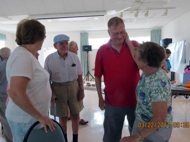 Coffee and Doughnuts with Muriel Lyon <br>
Photos by Nora Szabo - Slide 3