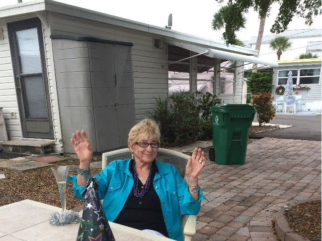 Norma Bishops Birthday Party on the Patio - Slide 6