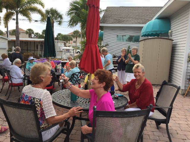 Norma Bishops Birthday Party on the Patio - Slide 10