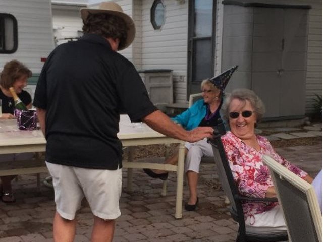 Norma Bishops Birthday Party on the Patio - Slide 19